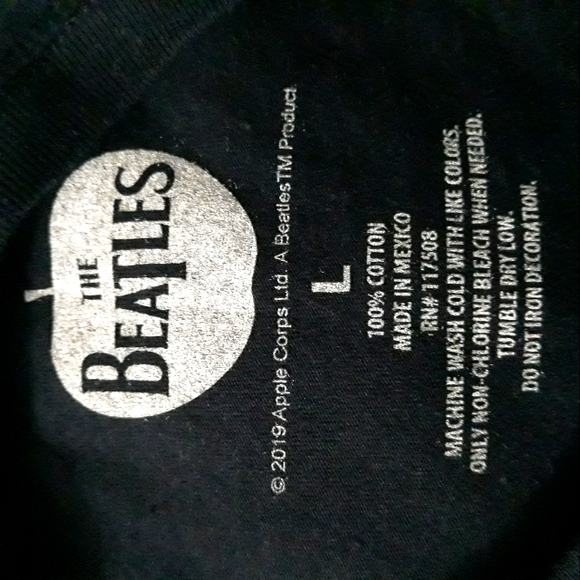 THE BEATLES Black T-Shirt - Picture 5 of 5